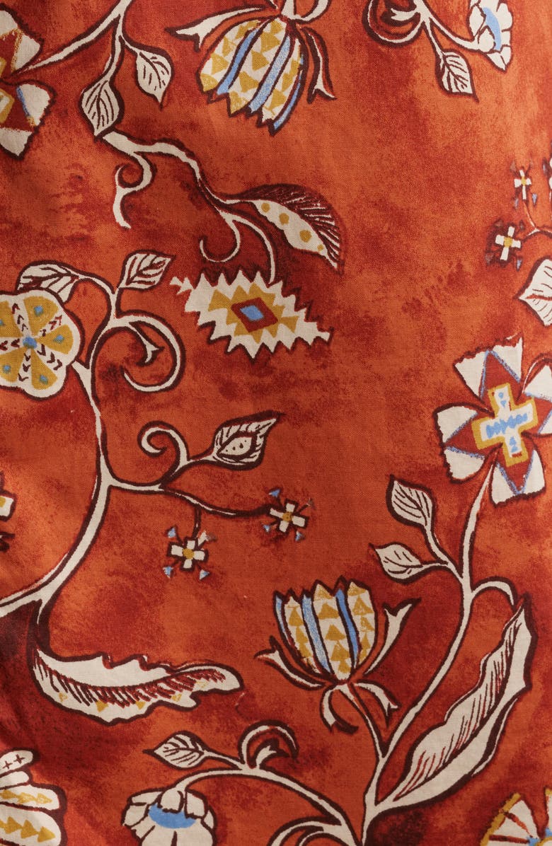 Pendleton Laramie Floral Short Sleeve Snap-Up Western Shirt, Alternate, color, 