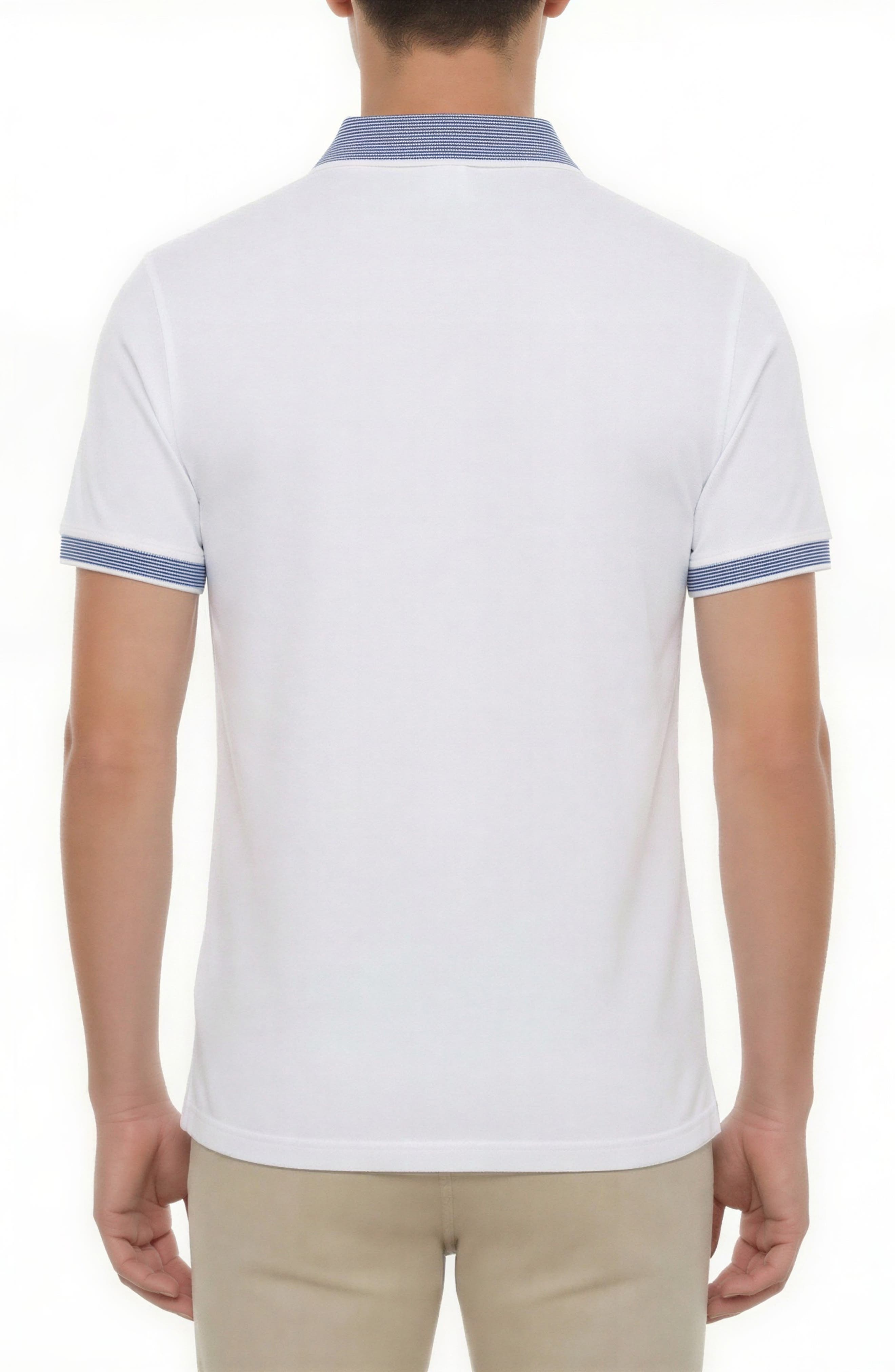 Tipped Knit Polo - image 2