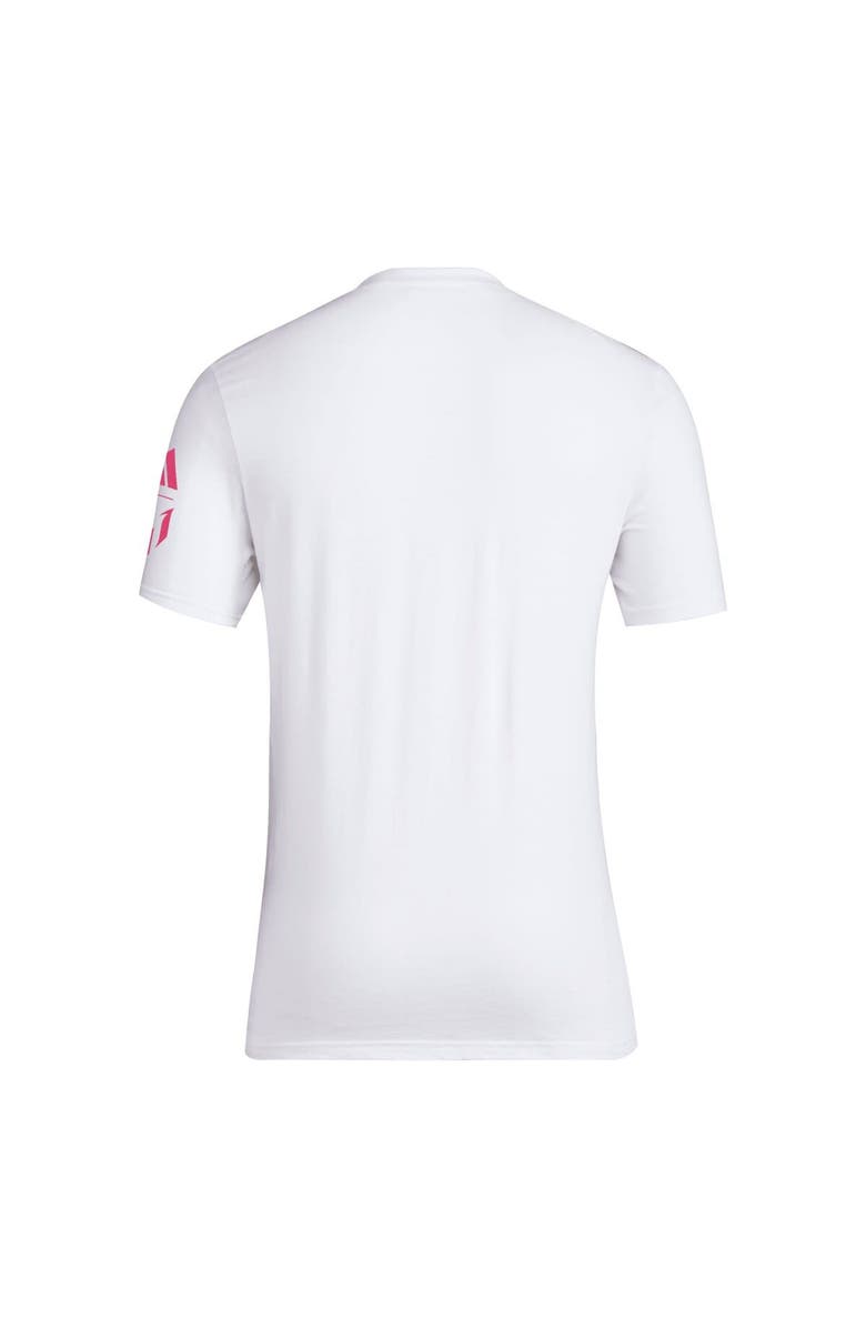 adidas Men's adidas Lionel Messi White Vice T-Shirt, Alternate, color, White