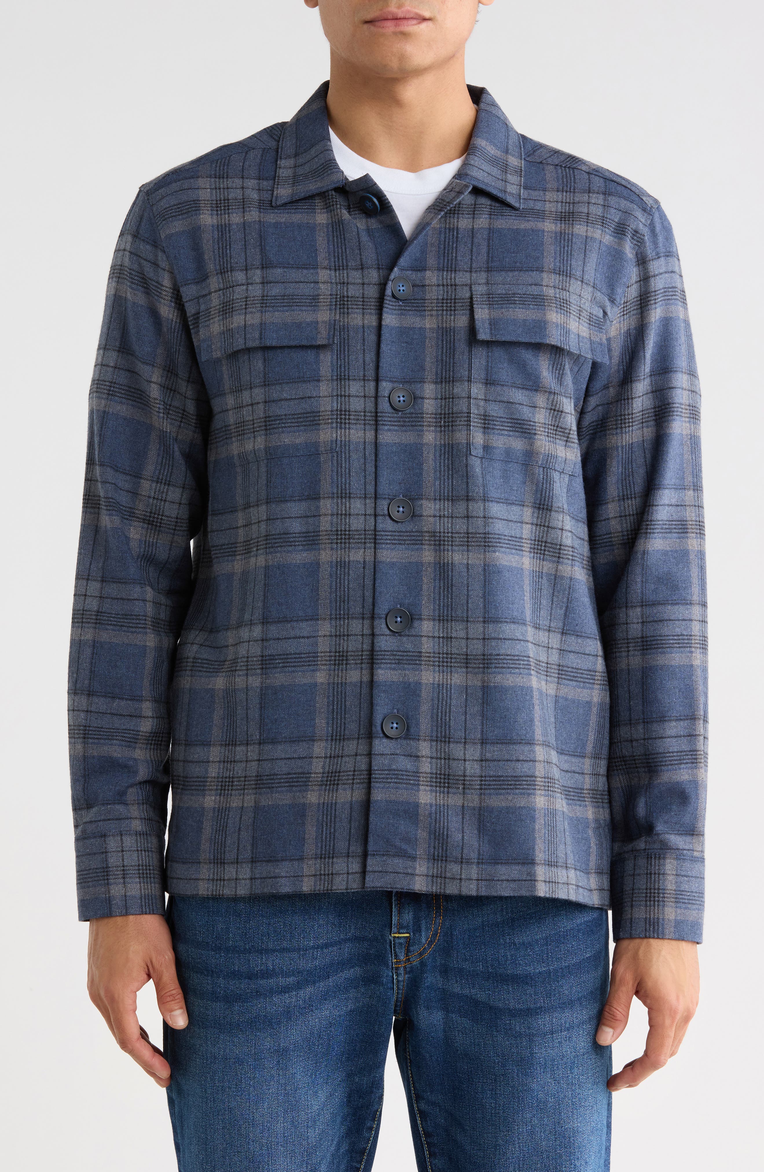 Dax Plaid Overshirt