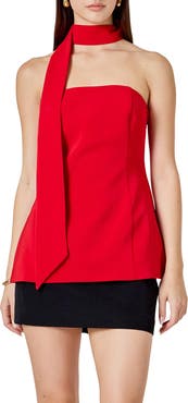 Endless Rose Sleeveless Choker Tie Top