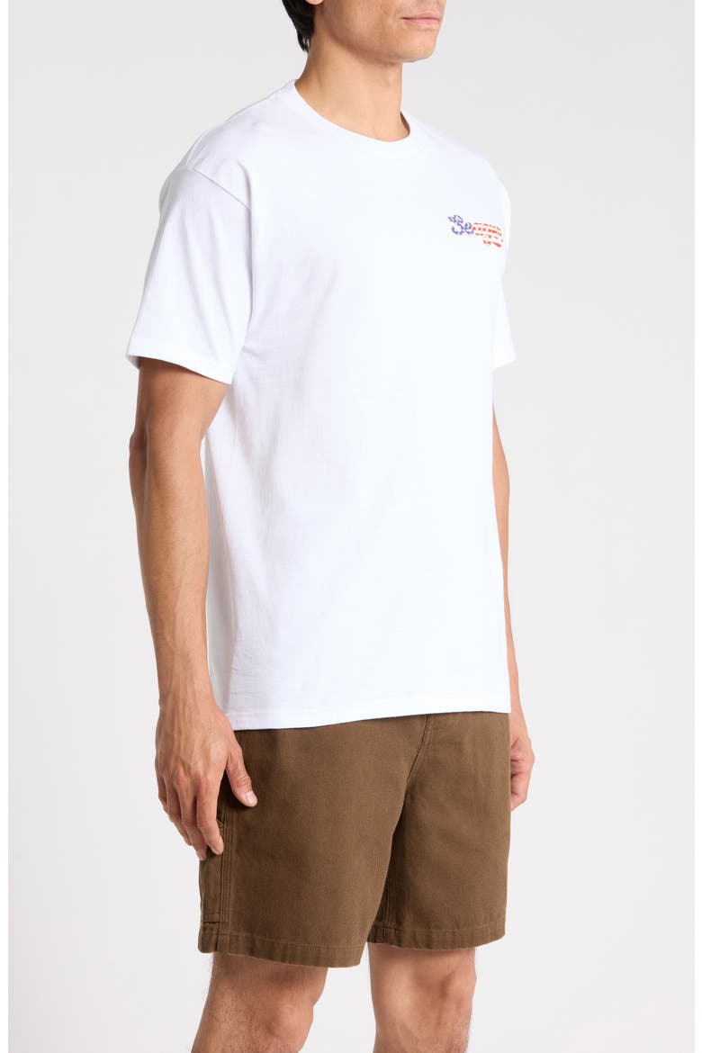 USA Russ Cotton Graphic T-Shirt, Alternate, color, WHITE