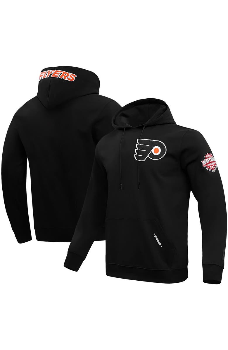 PRO STANDARD Men's Pro Standard Black Philadelphia Flyers Classic Pullover Hoodie, Main, color, Black