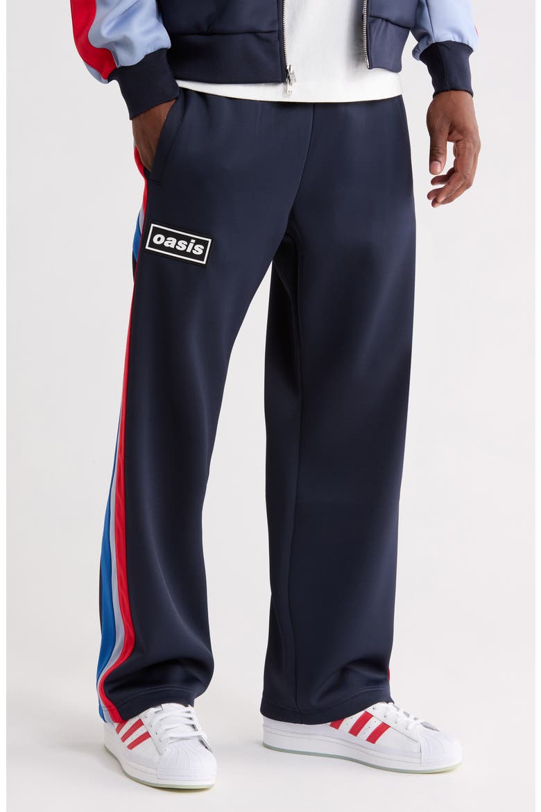 x Oasis Forever Track Pants, Main, color, NAVY