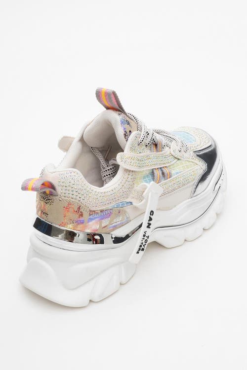 Prologue Shoes Noi Embellished Sneakers In Multi