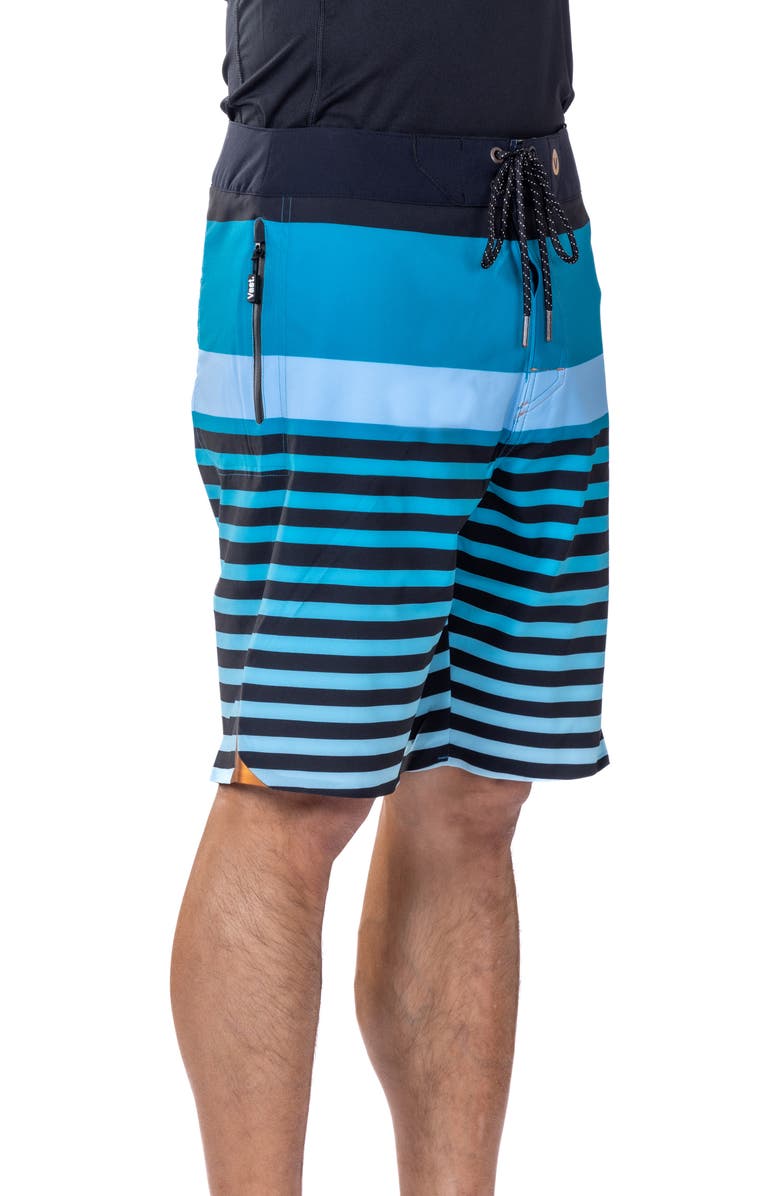 VAST Gooch Stripe II Stretch Board Shorts, Alternate, color,