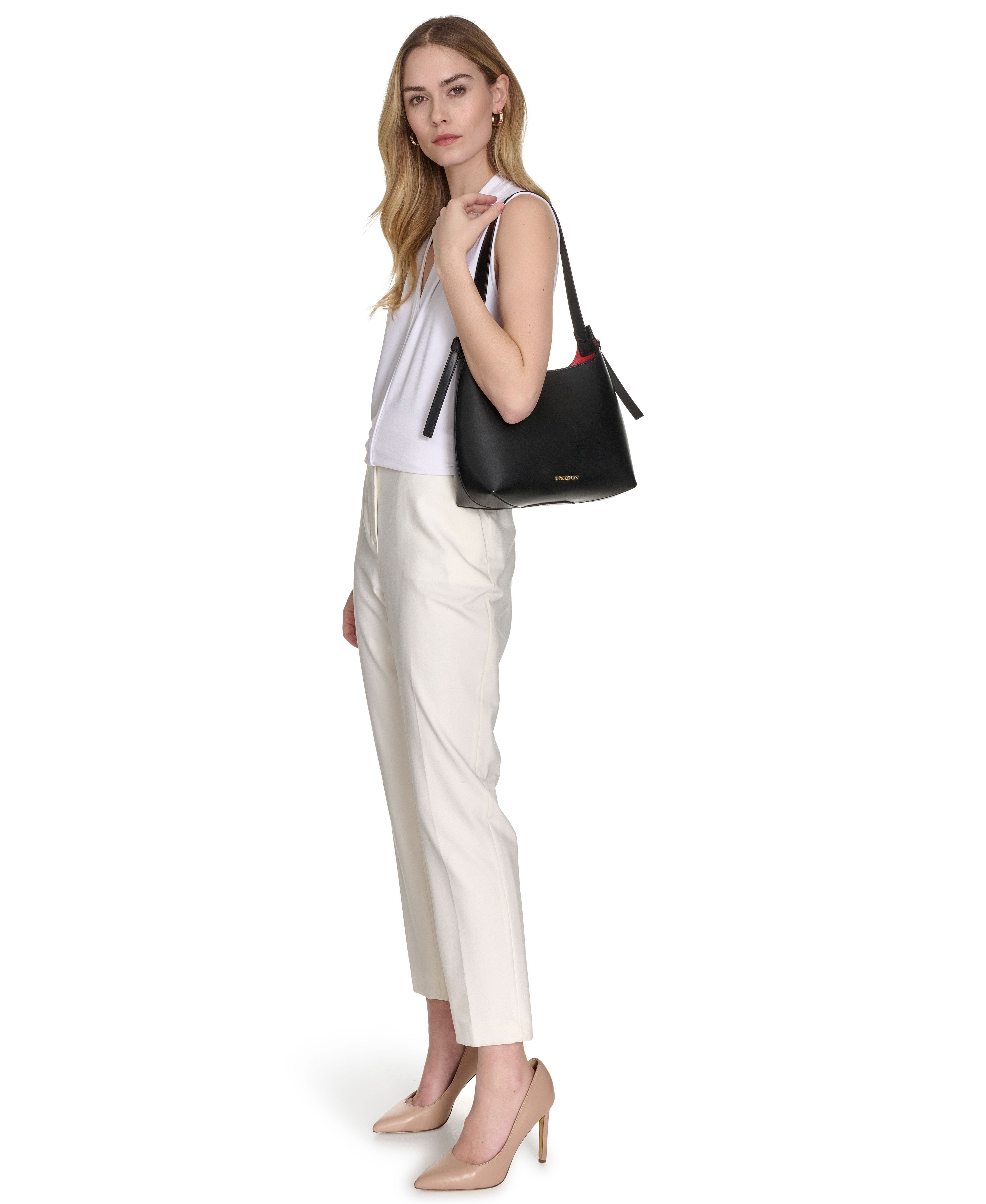 HALSTON Brooke Shoulder Bag, Alternate, color, 