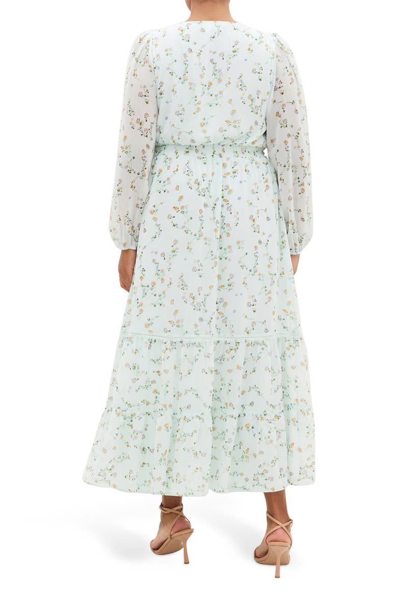 Kiki Ditsy Floral Print Maxi Dress, Alternate, color, SWEET DITSY