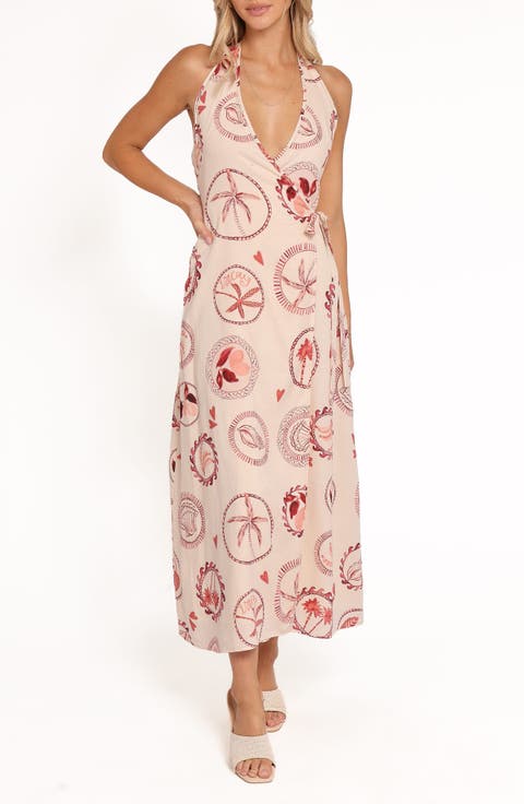 Sierra Midi Halter Dress