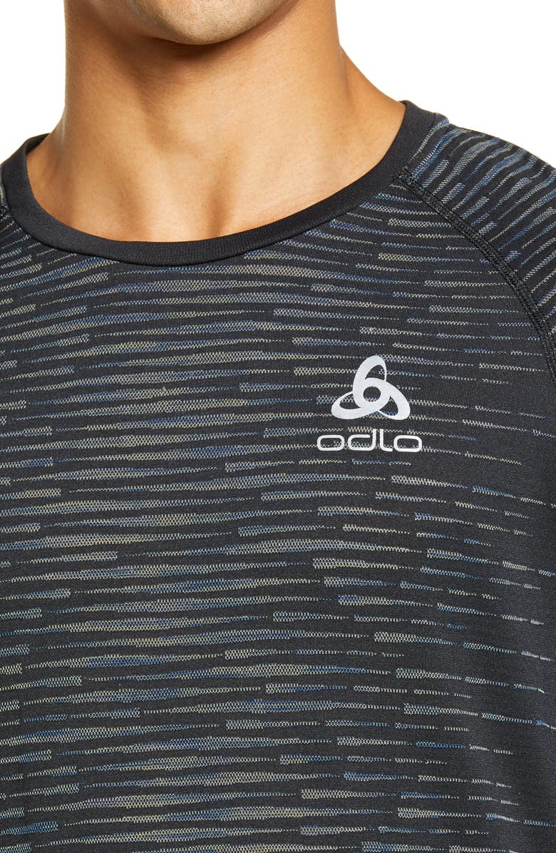 Odlo Blackcomb Ceramicool Base Layer T-Shirt, Alternate, color,