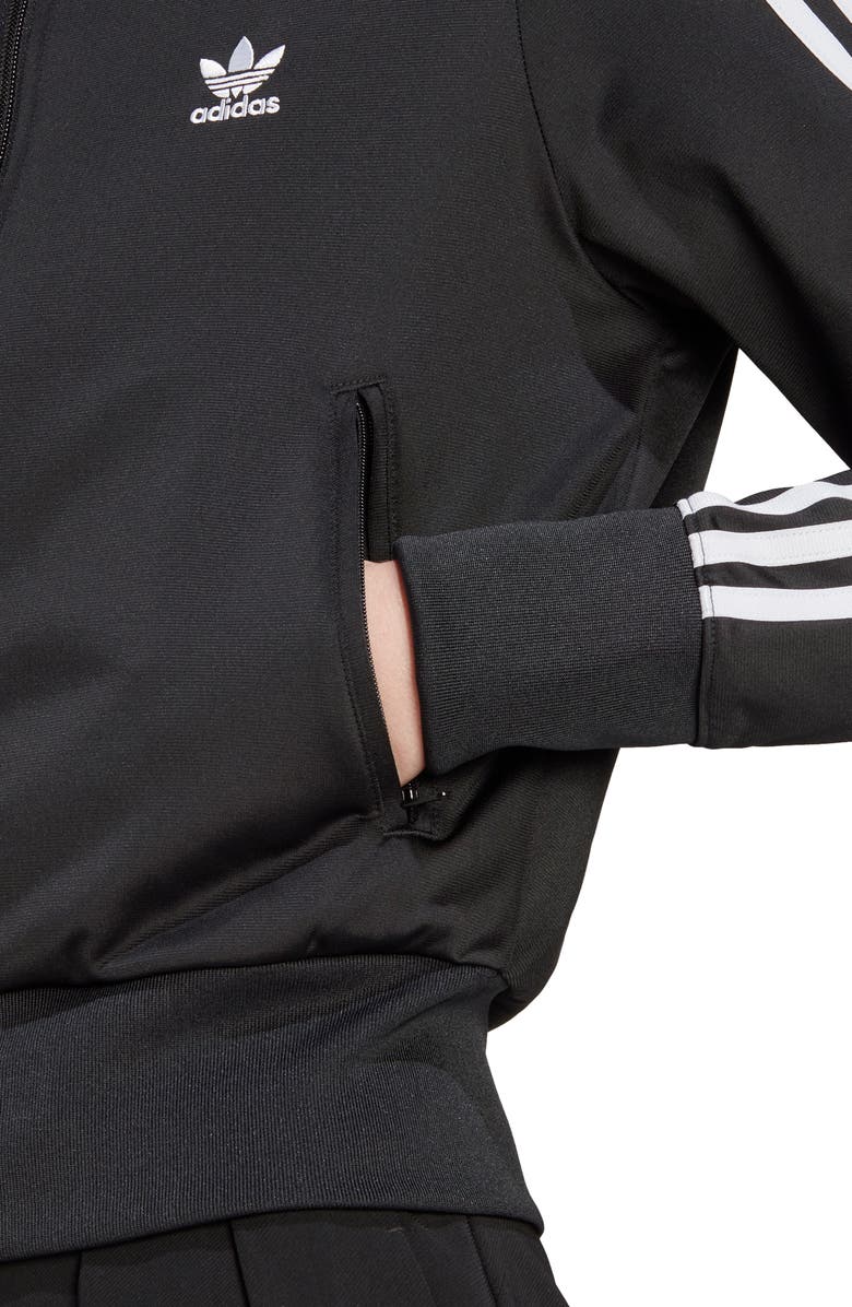 adidas Firebird Recycled Polyester Track Jacket, Alternate, color, 