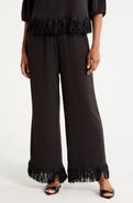 MELLODAY Fringe Wide Leg Pants