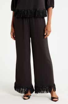 Fringe Wide Leg Pants