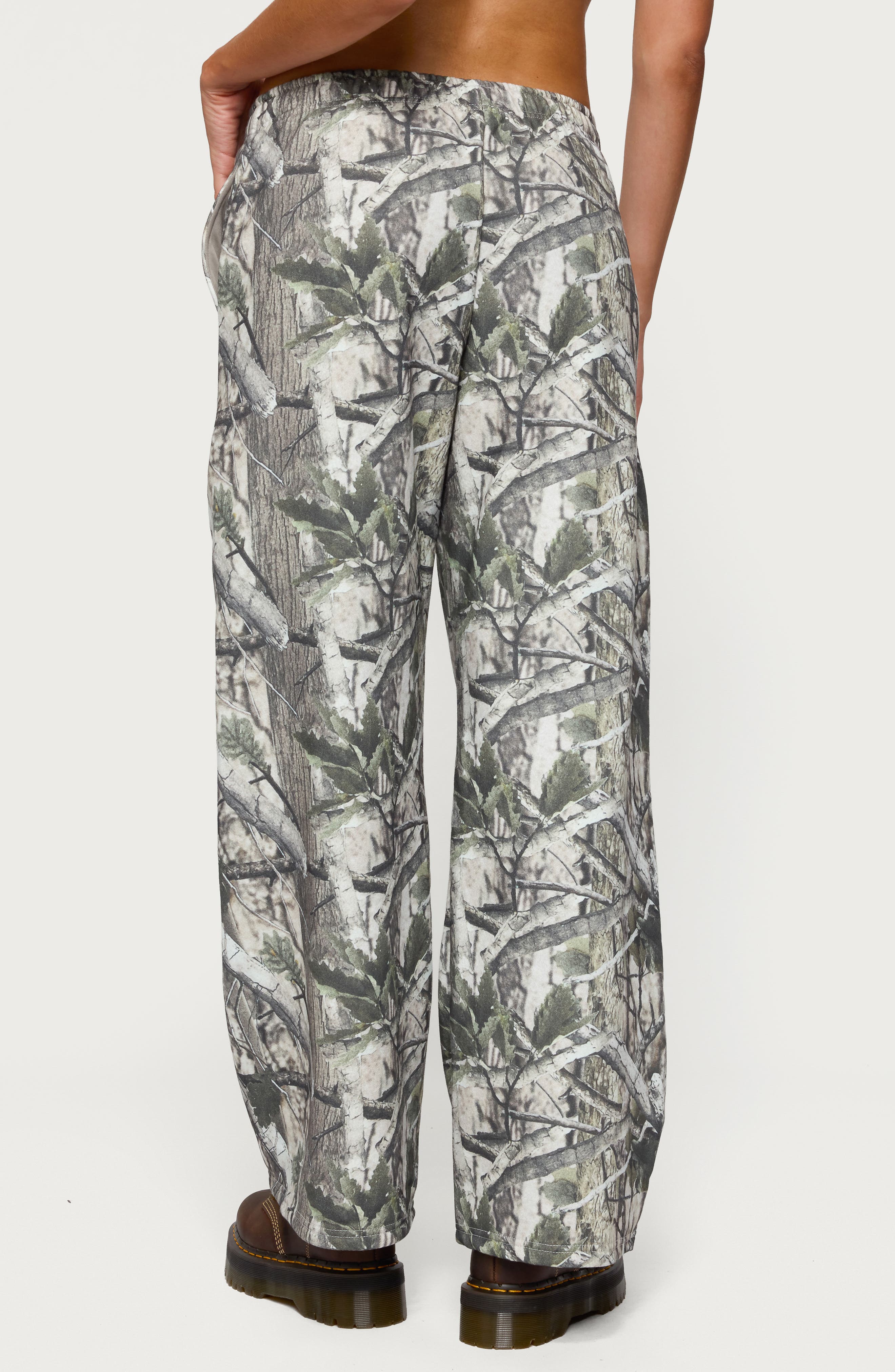 Camo Low Rise Straight Leg Sweatpants - image 2