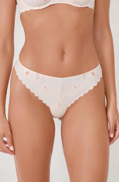 Etam Ravissante Bresilien Ravis Embroidered Thong