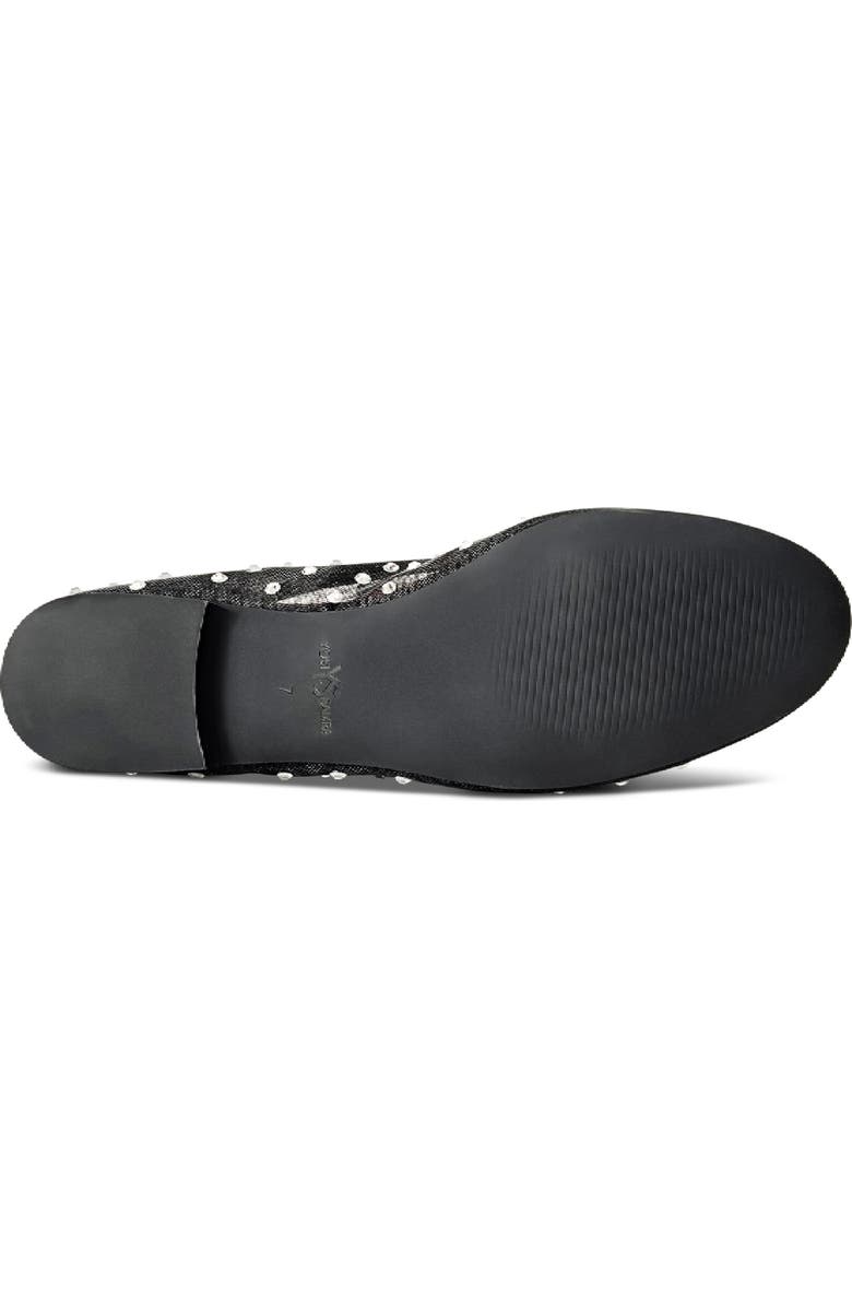 Yosi Samra Sadie Rhinestone Mesh Ballet Flat, Alternate, color,