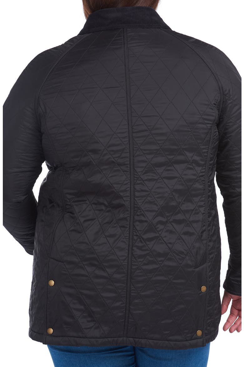 Beadnell Polarquilt Jacket, Alternate, color, BLACK/BLACK