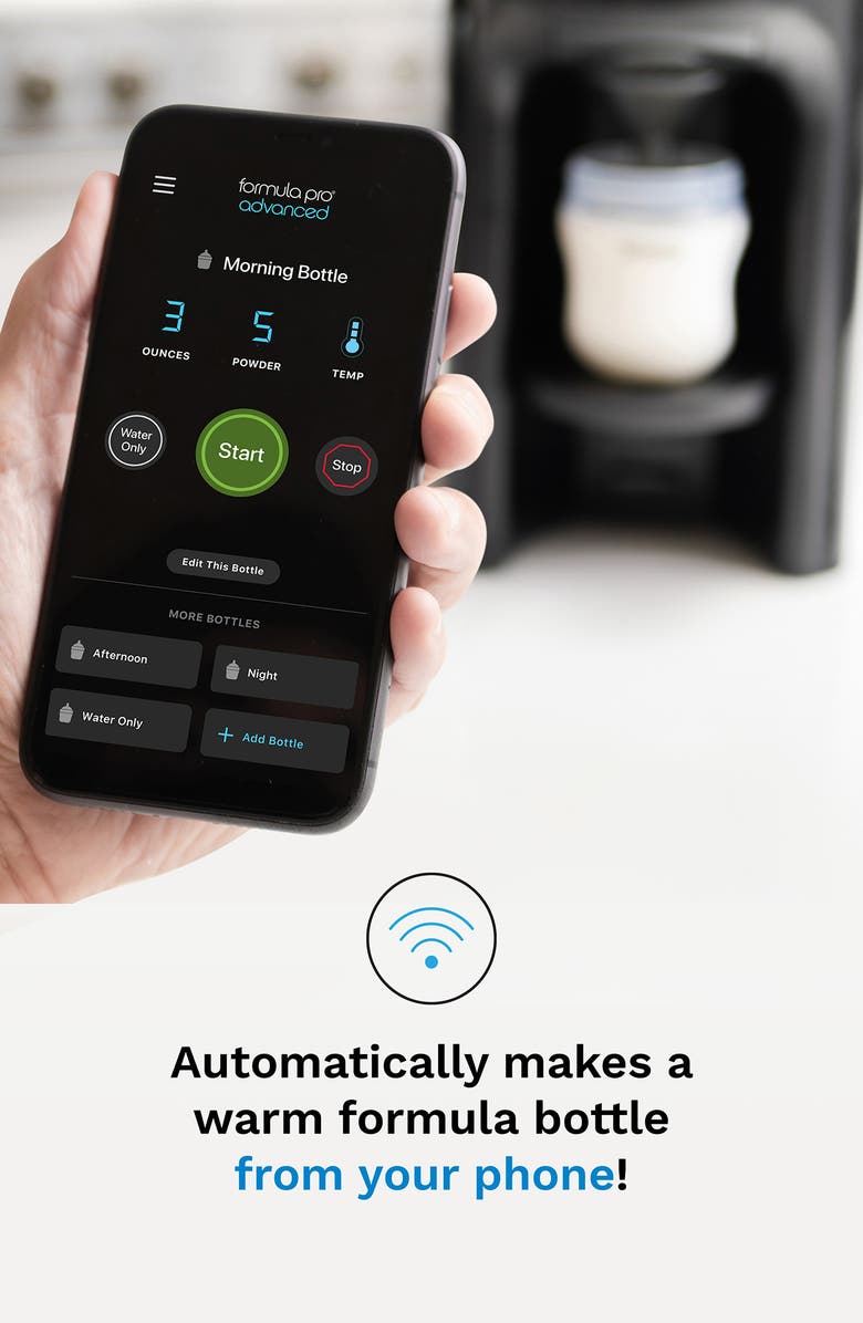 BABY BREZZA Formula Pro Advanced WiFi Formula Maker, Alternate, color, Black