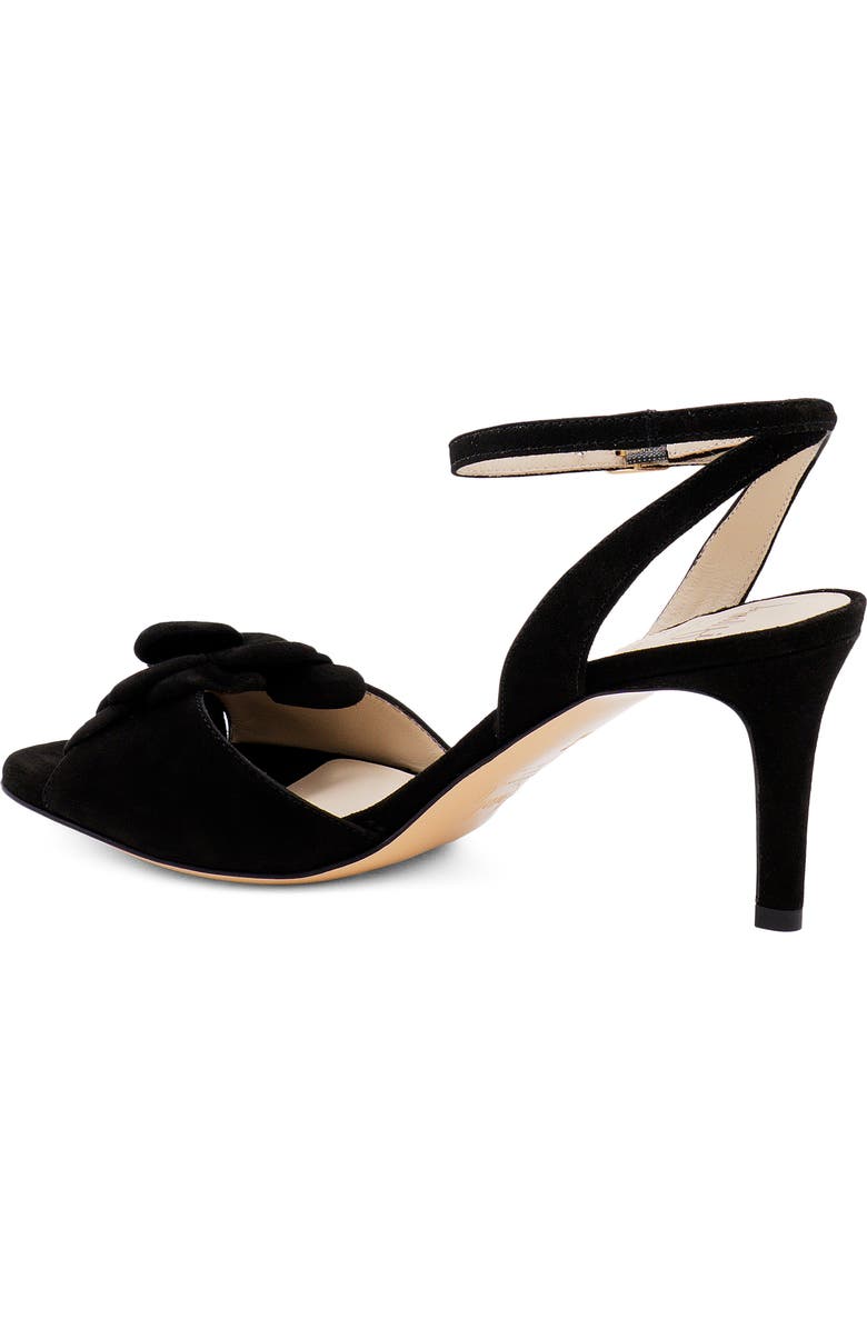 Amalfi by Rangoni Lambretta Ankle Strap Sandal, Alternate, color, Black Cashmere
