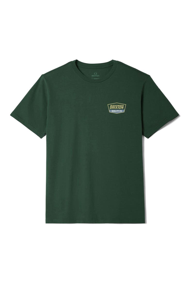 Regal Graphic T-Shirt, Alternate, color, FOREST GREEN/ CURRY/ GREY BLUE