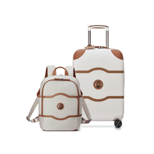 Delsey Paris Chatelet Air 2.0  2-piece Luggage Set Carry-on & Backpack In Brown