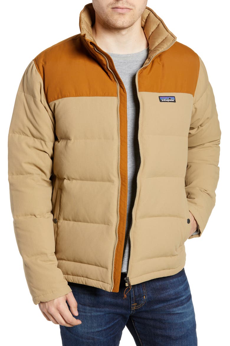Bivy Water Repellent Down Jacket, Main, color, MOJAVE KHAKI