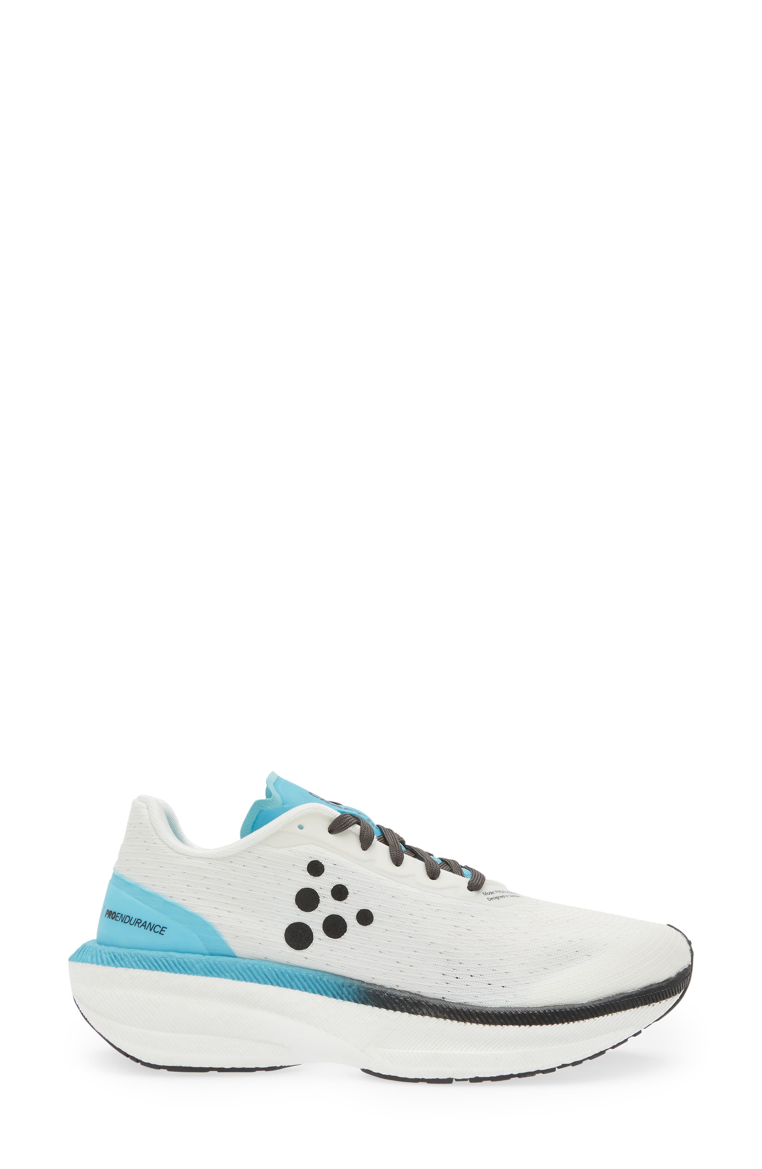 Pro Endur Distance Running Shoe, Alternate, color, WHITE-AQUAMARINE