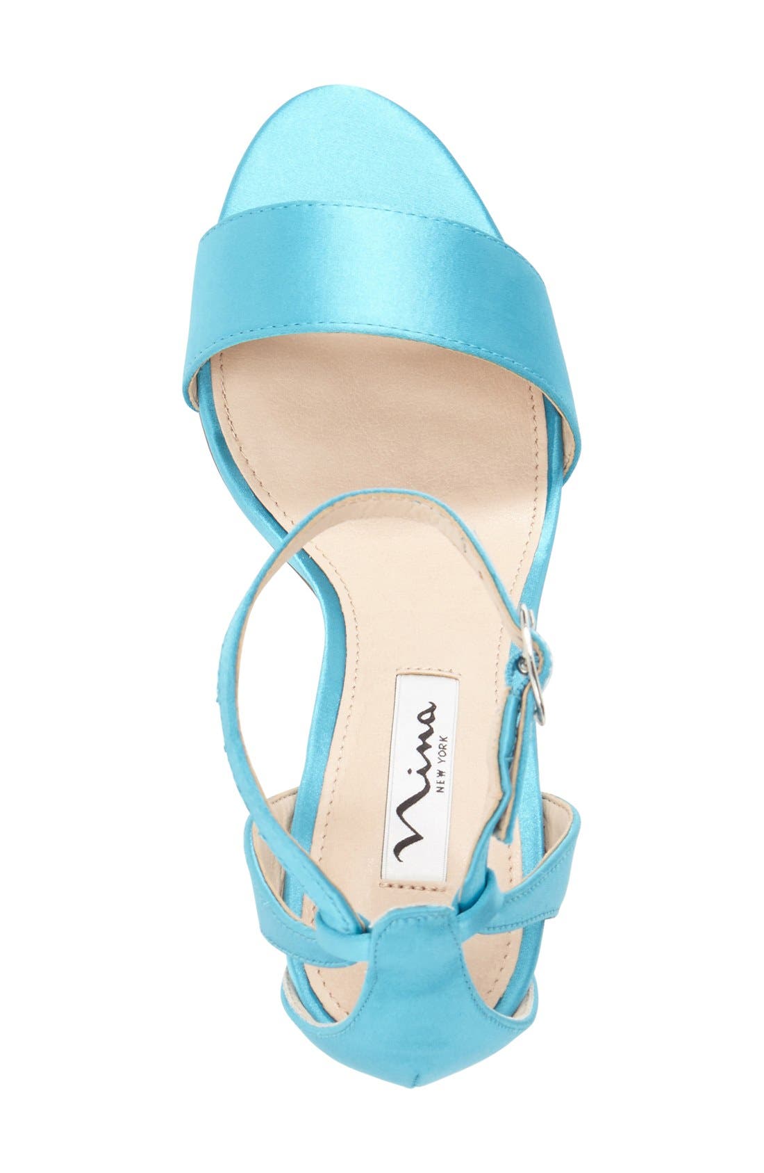 Nina 'Venetia' Ankle Strap Sandal, Alternate, color, 