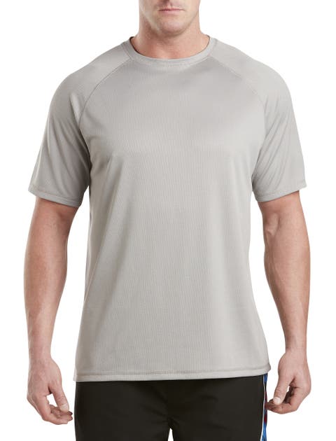 Big & Tall Swim Rash Guard T-Shirt