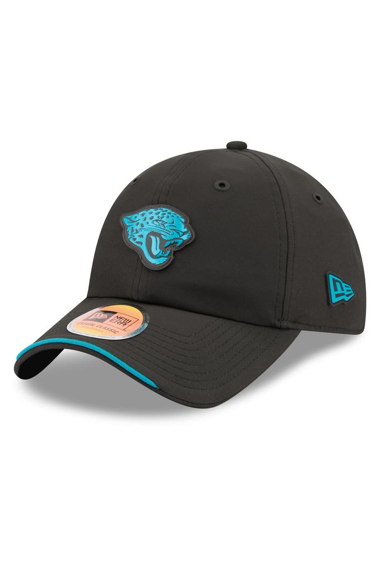 Men's New Era Black Jacksonville Jaguars 2026 Sideline Casual Classic Adjustable Hat, Main, color, Black