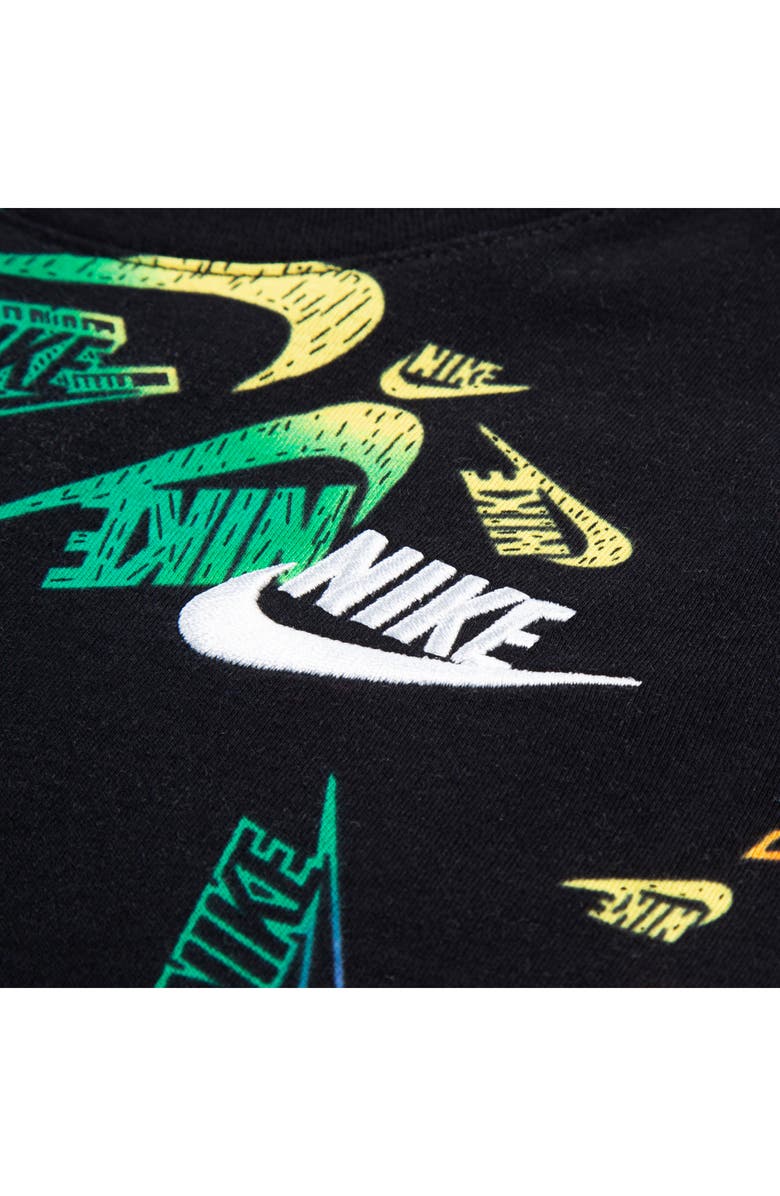 Nike Kids' NSW Reveal All-over Print Pant Set, Alternate, color, Black