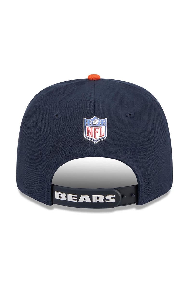 New Era Men's New Era  Navy/Orange Chicago Bears 2026 NFL Draft 9SEVENTY Adjustable Hat, Alternate, color, Navy