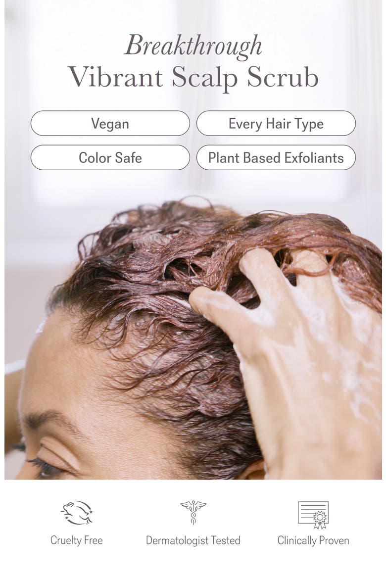 Vibrant Scalp Scrub, Alternate, color, White Brilliant