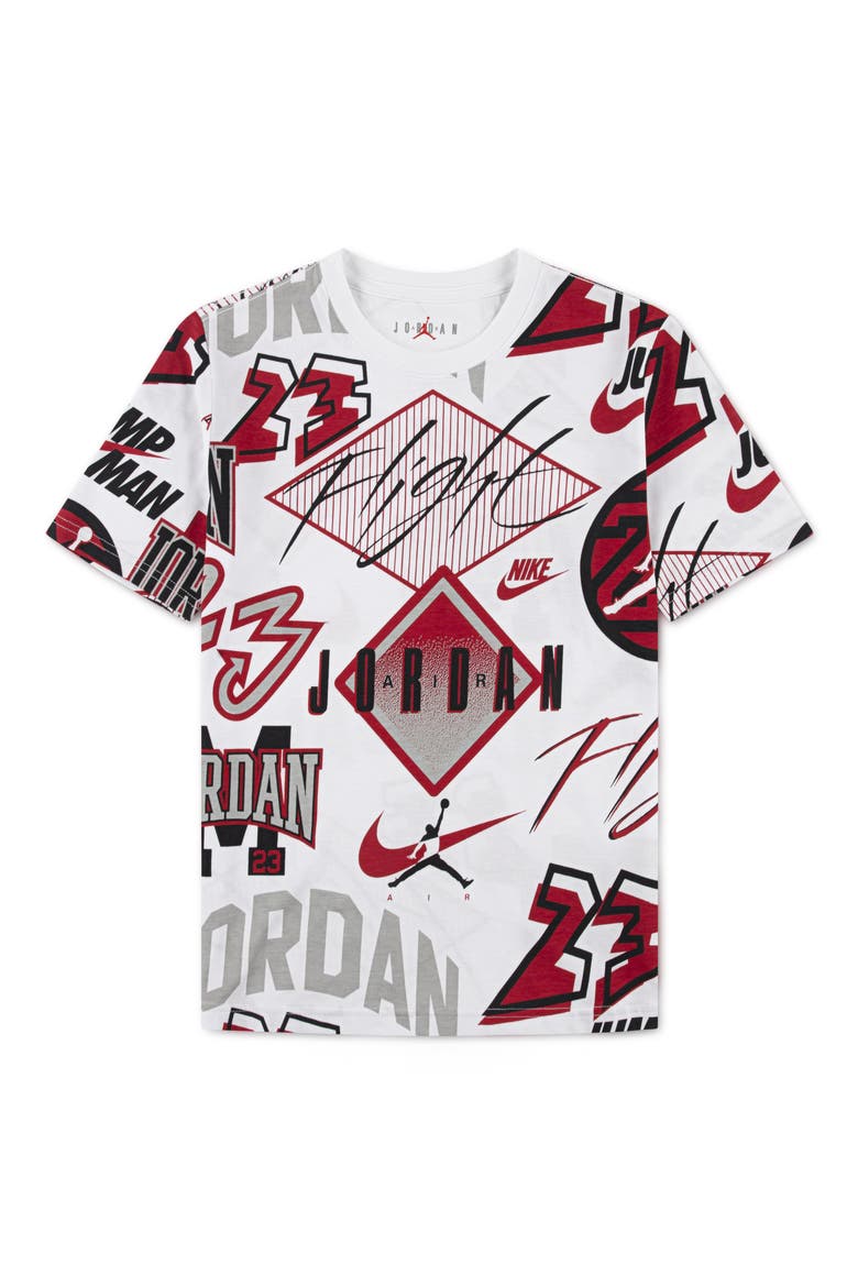 Kids' Dynasty Graphic T-Shirt, Main, color, WHITE