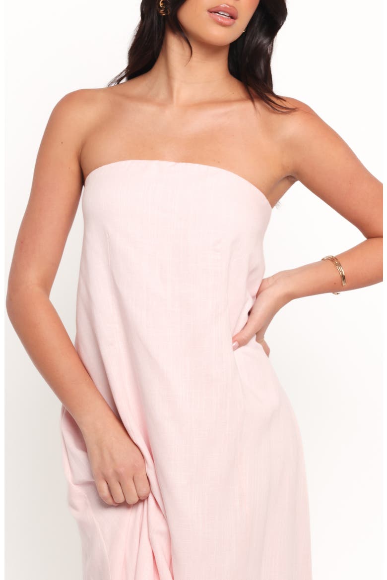 Bethany Strapless Maxi Dress, Alternate, color, ROSEWATER
