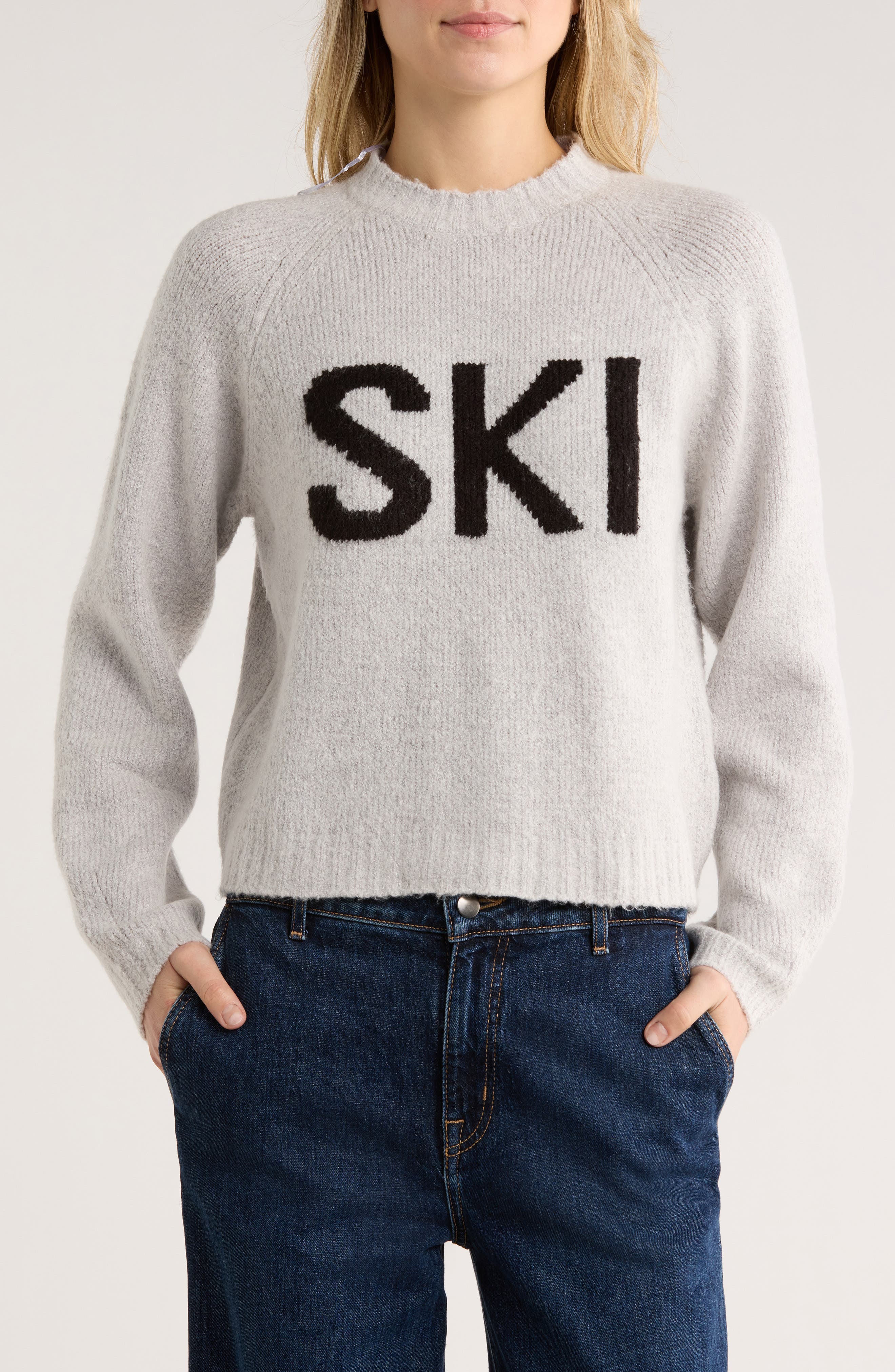 INTERNATIONAL DESIGNER Ski Crewneck Sweater