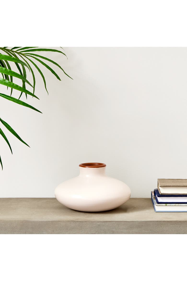 Fiorella Vase, Alternate, color, White