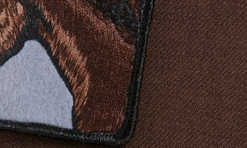 Goorin Bros . Dark Horse Patch Snapback Baseball Cap In Brown