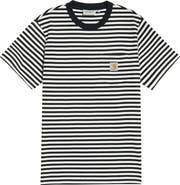 Carhartt Work In Progress Ezra Stripe Pocket T-Shirt