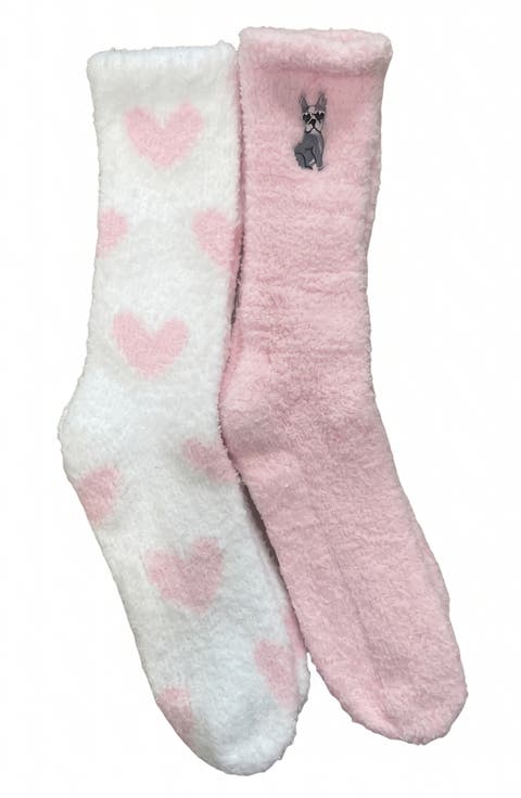 2-Pack Cozy Crew Socks