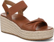 Vionic Darla Espadrille Platform Slide Sandal