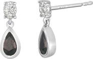 Bony Levy El Mar 18K White Gold Diamond & Sapphire Teardrop Earrings