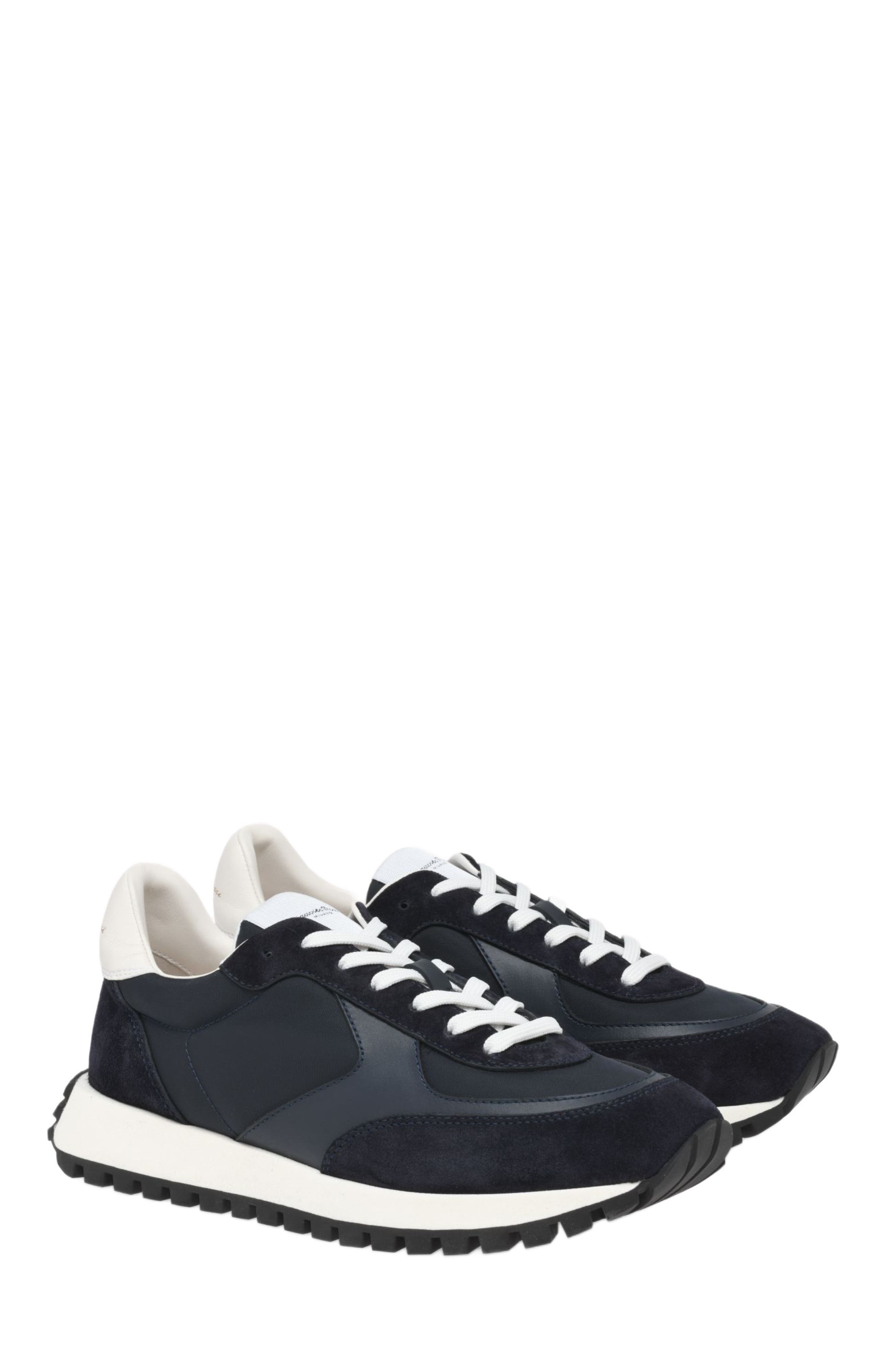 Gianvito Rossi Gravel Sneakers, Alternate, color, Blue