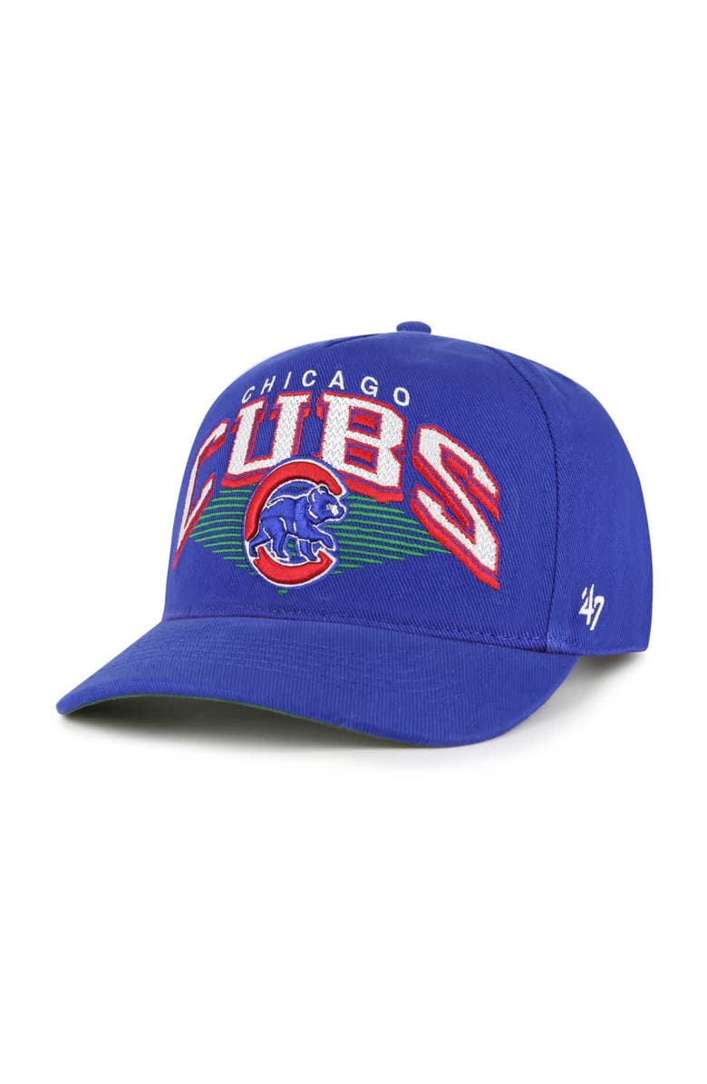'47 Men's '47 Royal Chicago Cubs Pomona Hitch Adjustable Hat, Main, color, Royal