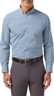 Mizzen+Main Leeward Trim Fit Performance Button-Up Shirt