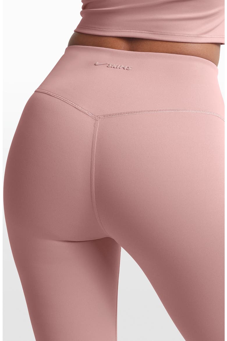 Matte High Waist Leggings, Alternate, color, HIMALAYAN