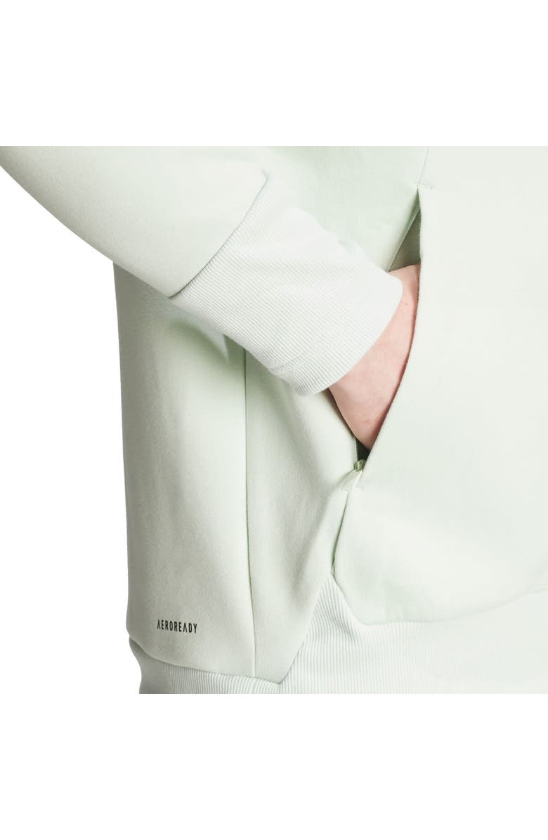 adidas Men's adidas Green Mexico National Team 2024 Travel AEROREADY Raglan Full-Zip Hoodie, Alternate, color,