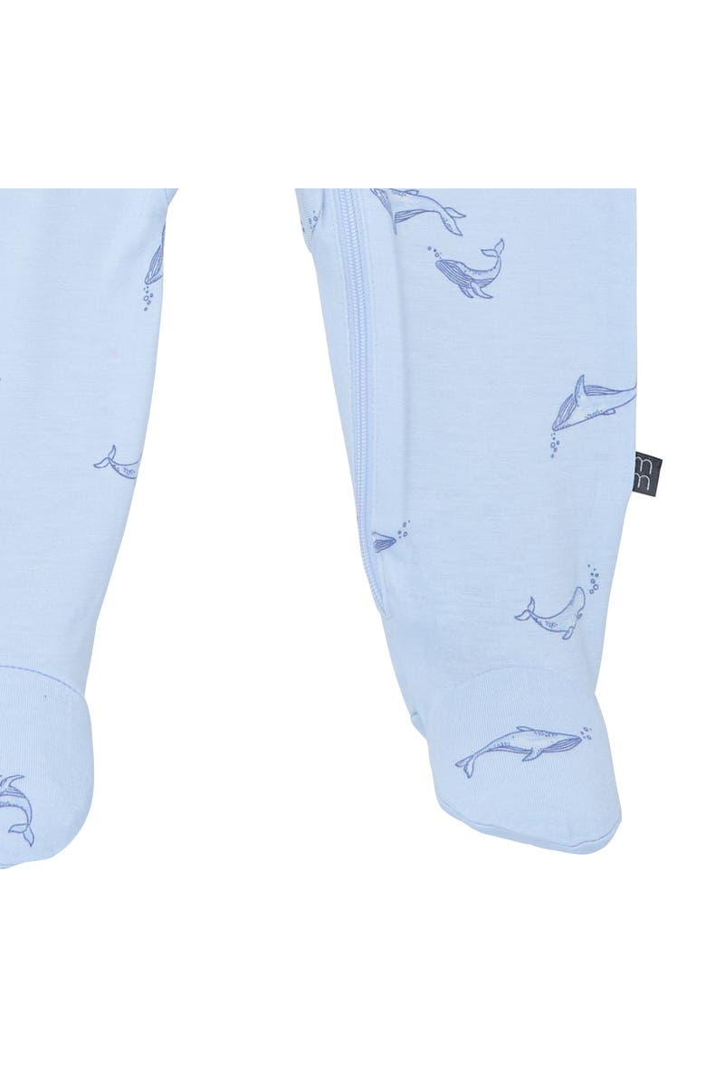 Modern Moments<sup>™</sup> by Gerber Blue Whale Sleep 'N Play With Mittens, Alternate, color, Blue Whale