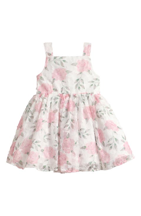 Kids' Emily Print Soutache Party Dress (Toddler & Little Kid)