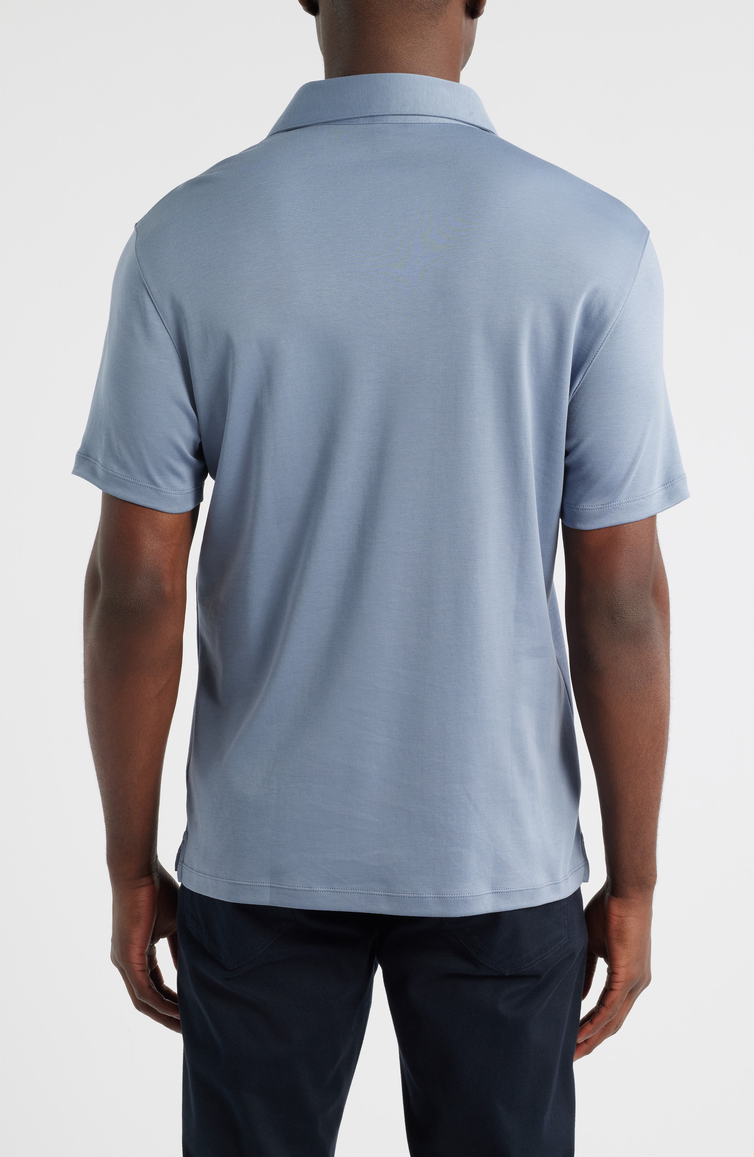 Мужские Robert Barakett Georgia Solid Pima Cotton Polo — фото 2